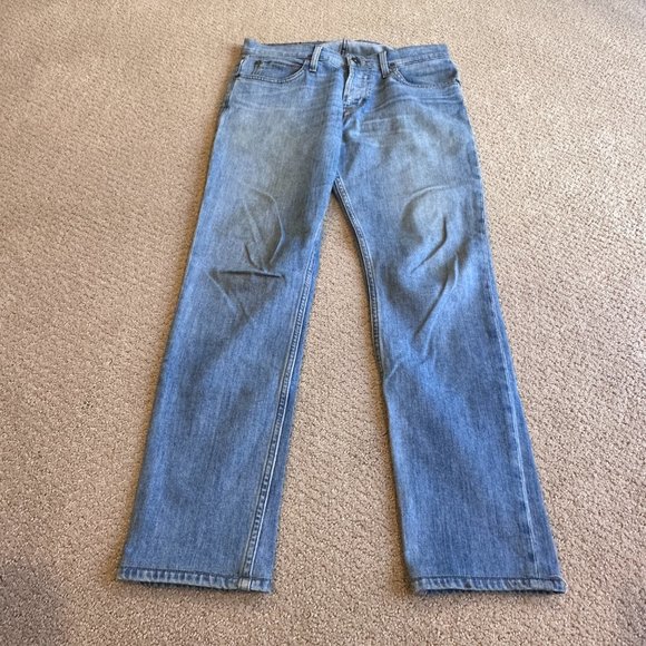 Hudson Jeans Axl Slim Fit Button Fly Light Wash Mid Rise Size 30 #M715DAZ - Picture 9 of 16